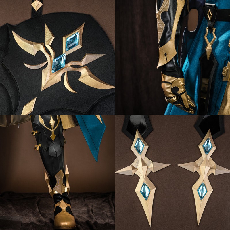 Genshin Impact Varka Costume Male Cosplay Suit