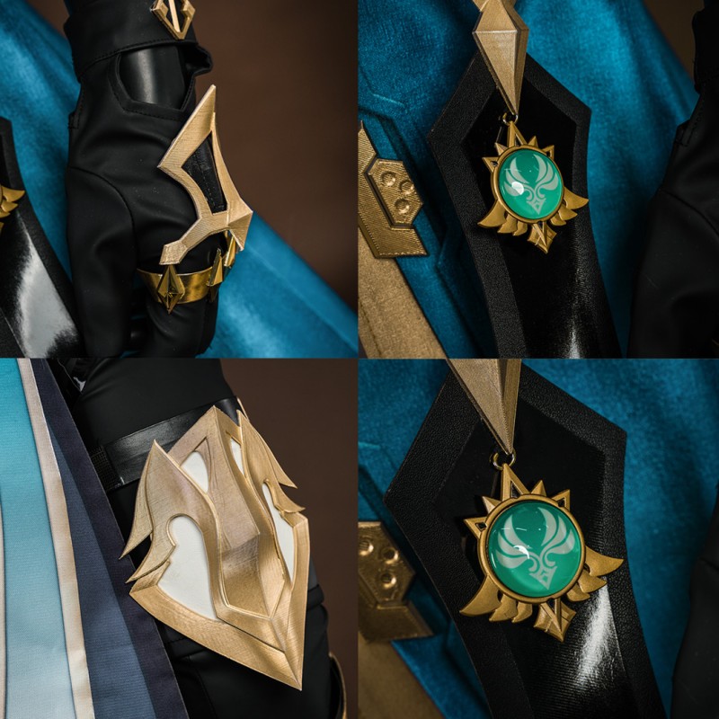 Genshin Impact Varka Costume Male Cosplay Suit