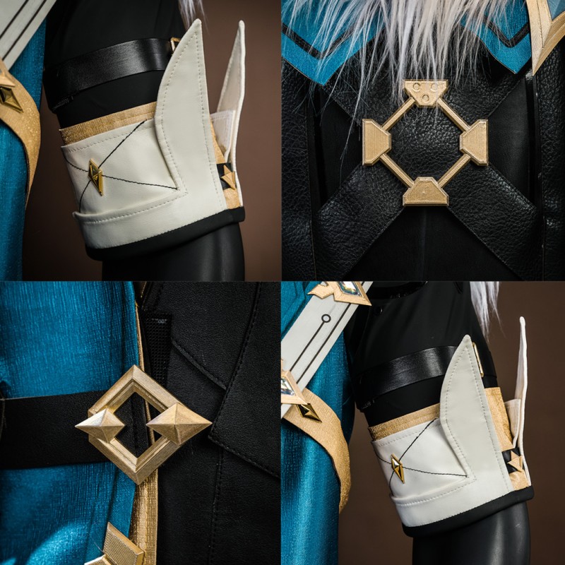 Genshin Impact Varka Costume Male Cosplay Suit