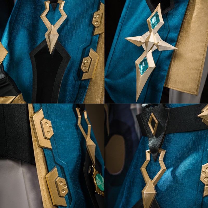 Genshin Impact Varka Costume Male Cosplay Suit