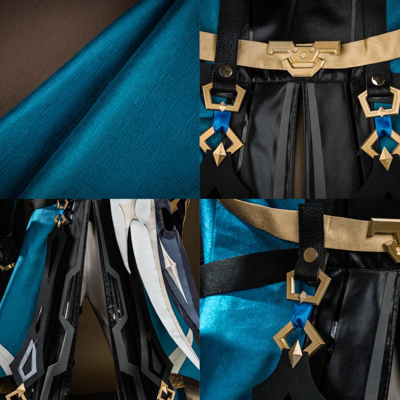 Genshin Impact Varka Costume Male Cosplay Suit
