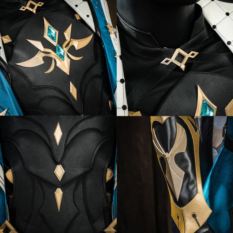 Genshin Impact Varka Costume Male Cosplay Suit