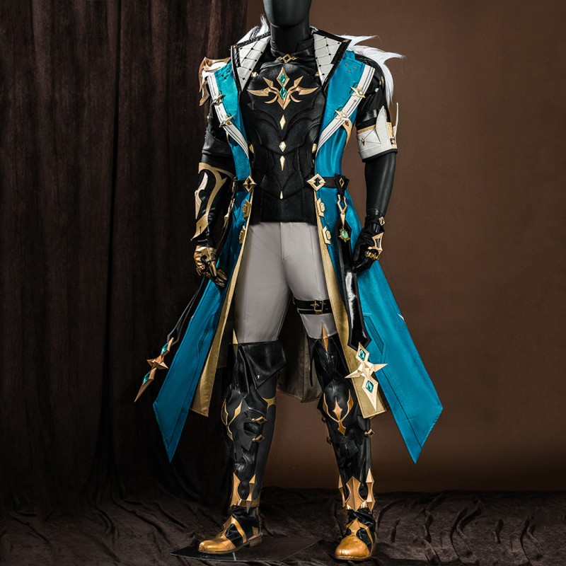 Genshin Impact Varka Costume Male Cosplay Suit