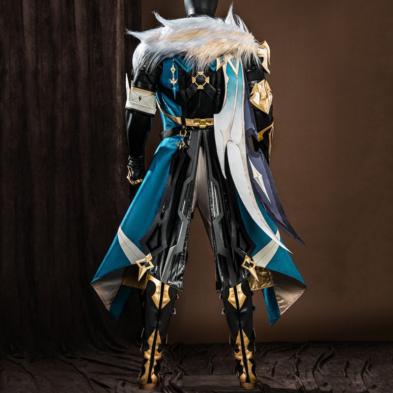 Genshin Impact Varka Costume Male Cosplay Suit