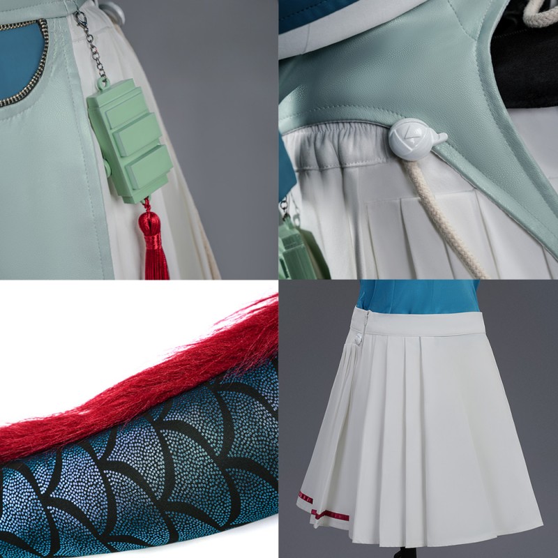 Arknights Endfield Chen Qianyu Costume Game Women Cosplay Suit