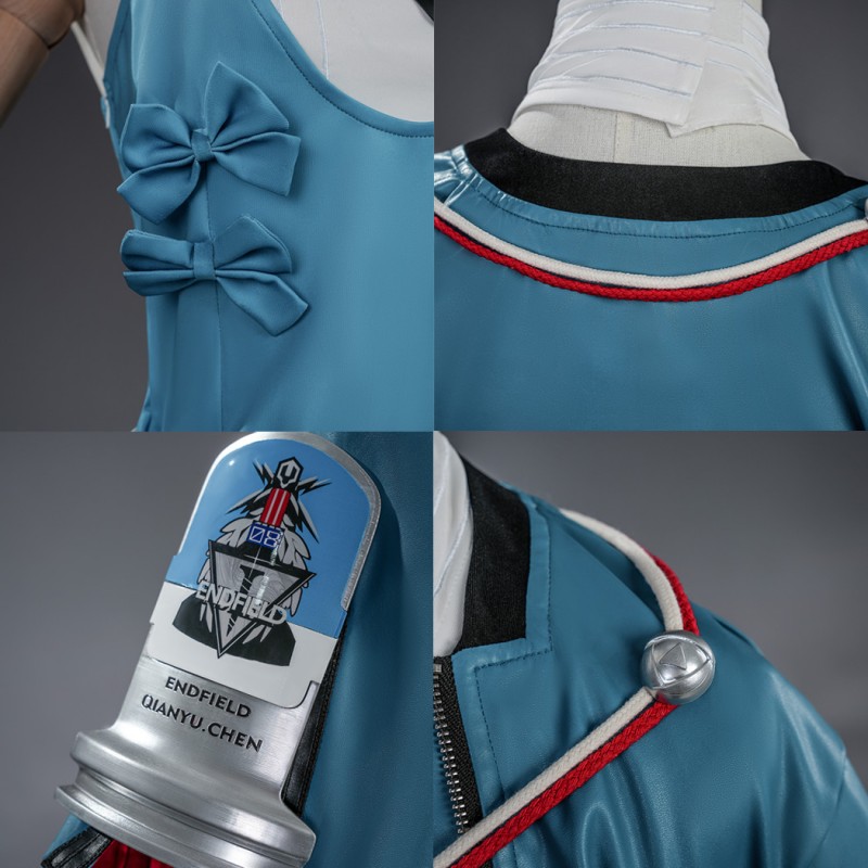 Arknights Endfield Chen Qianyu Costume Game Women Cosplay Suit