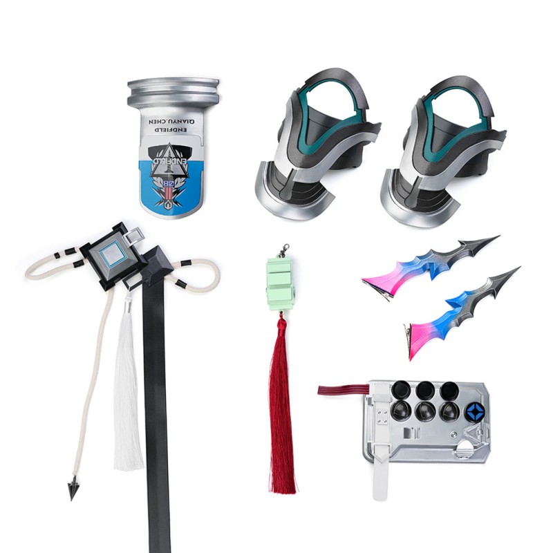 Arknights Endfield Chen Qianyu Costume Game Women Cosplay Suit