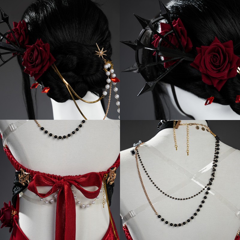 Naraka Bladepoint Matari Cosplay Costume Game Suit