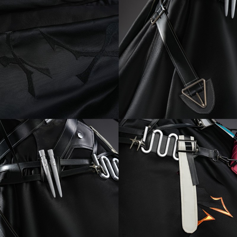 Arknights Laevatain Costume Game Women Cosplay Suit