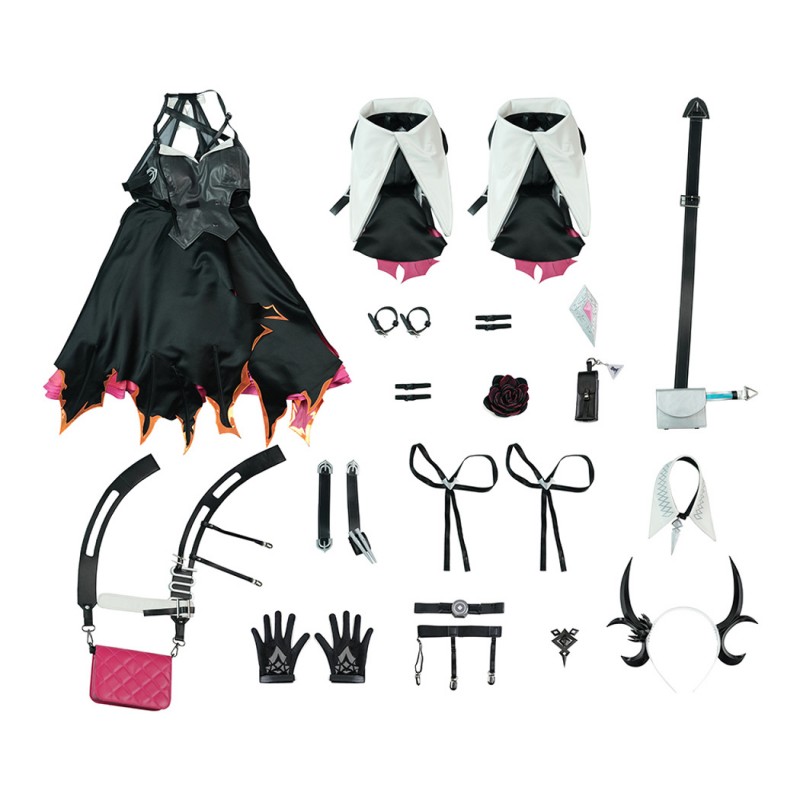 Arknights Laevatain Costume Game Women Cosplay Suit