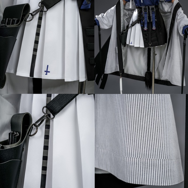 Arknights Pallas Costume Game Women Cosplay Suit