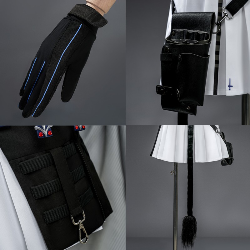 Arknights Pallas Costume Game Women Cosplay Suit