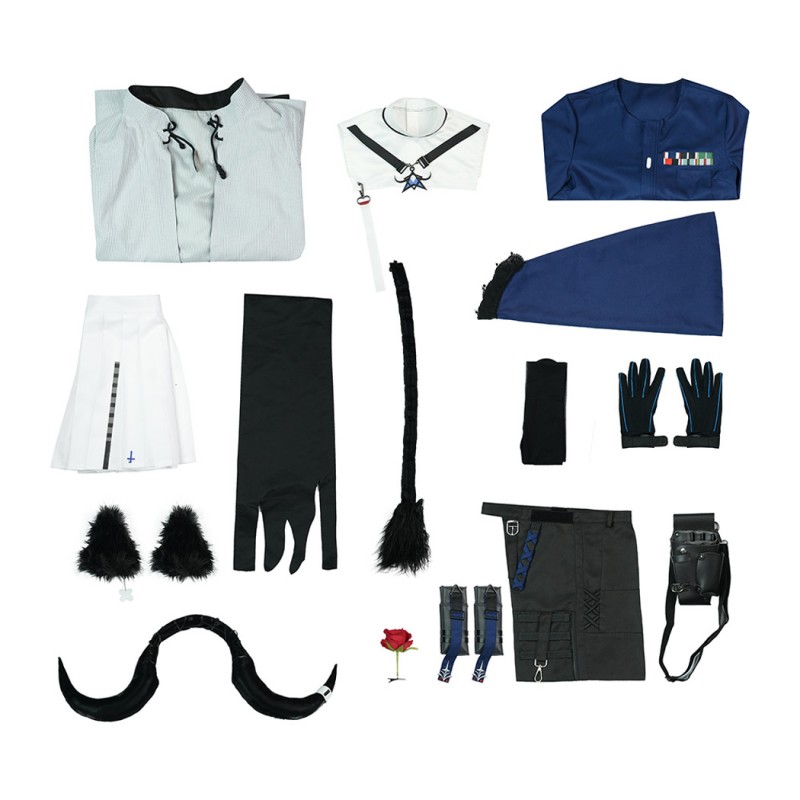 Arknights Pallas Costume Game Women Cosplay Suit