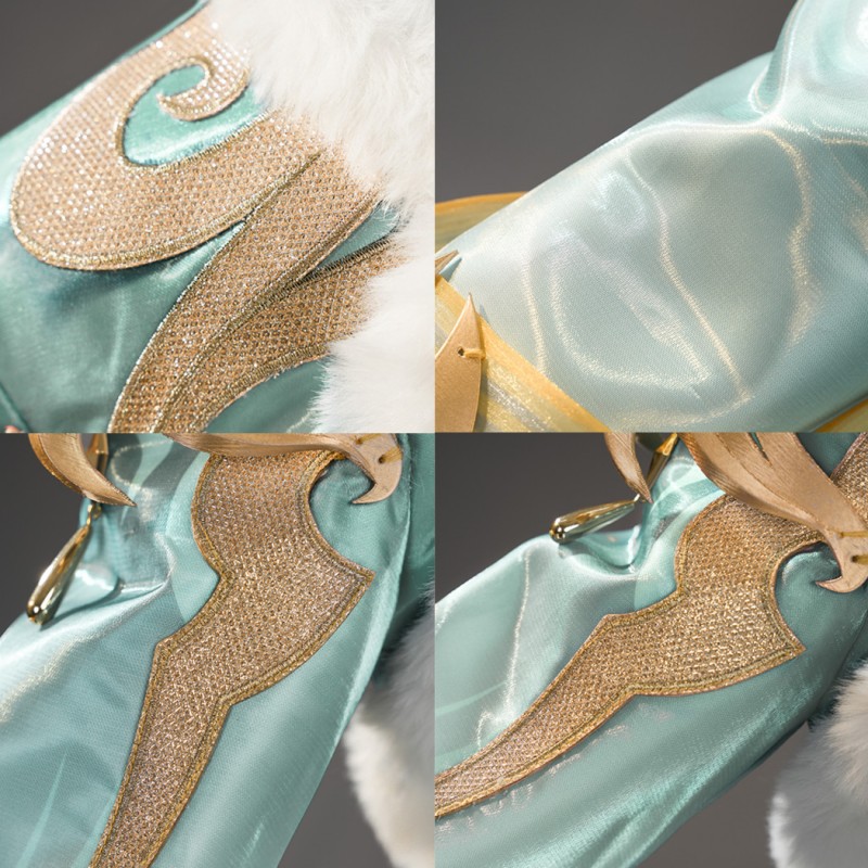 Genshin Impact Zibai Costume Female Cosplay Suit Uniform