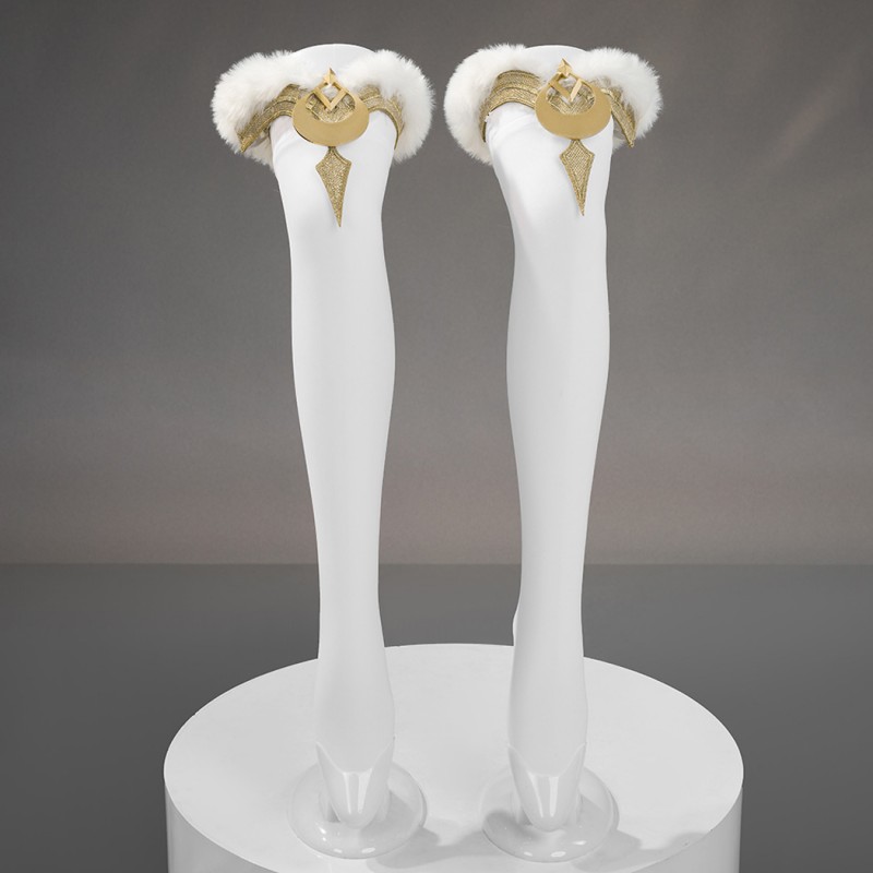 Genshin Impact Zibai Costume Female Cosplay Suit Uniform