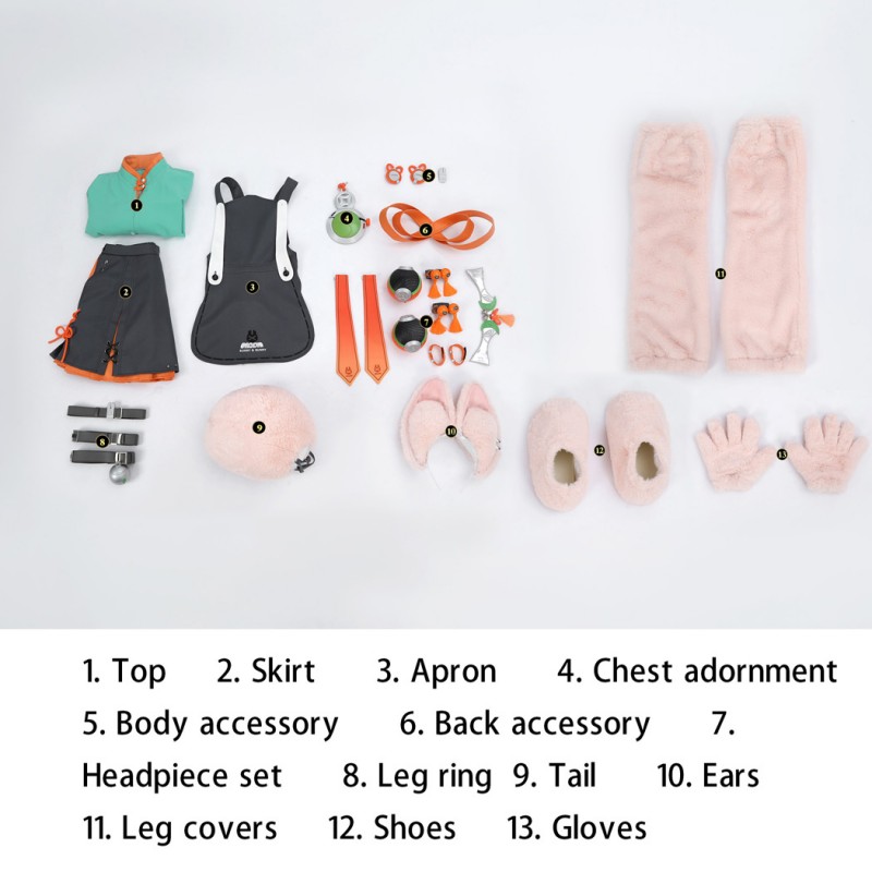 Zenless Zone Zero Zhao Costume Women Cosplay Suit