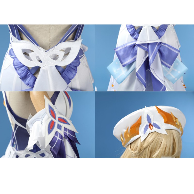 Genshin Impact Nicole Reeyn Cosplay Costume Game Women Halloween Suit