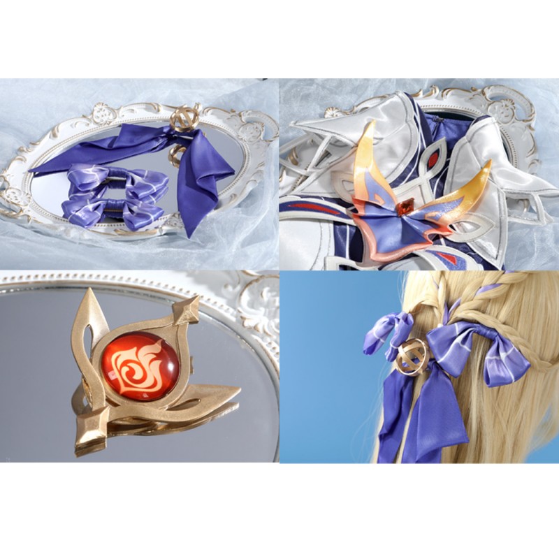 Genshin Impact Nicole Reeyn Cosplay Costume Game Women Halloween Suit