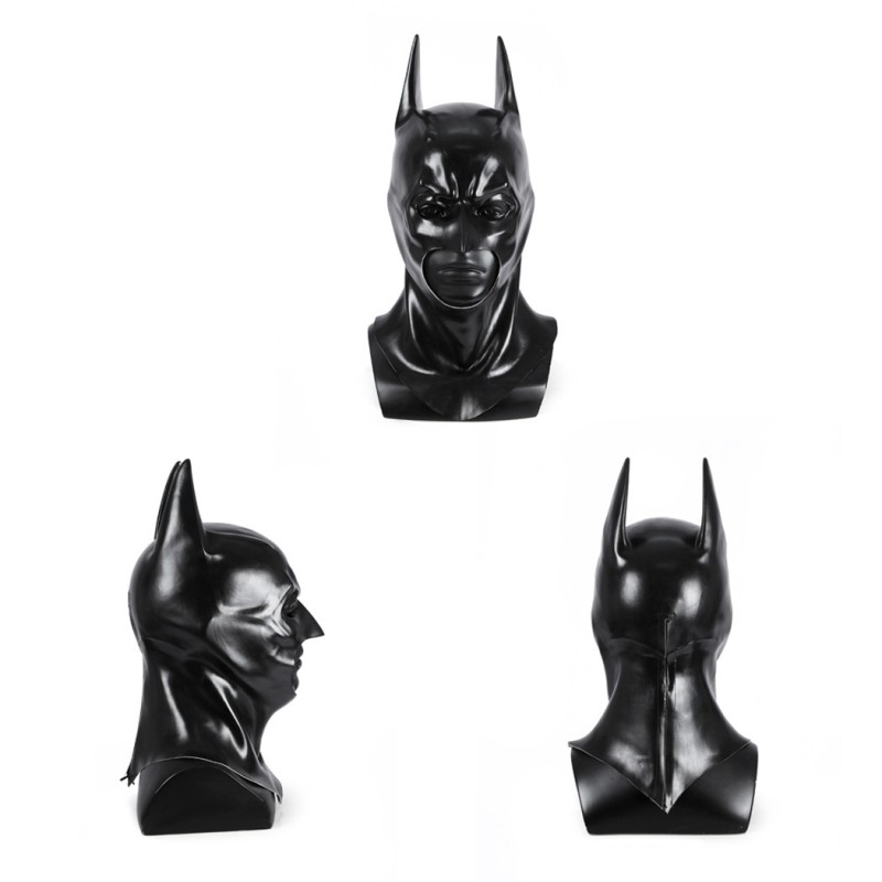 Bruce Thomas Wayne Black Jumpsuit Absolute Bat Cosplay Costumes