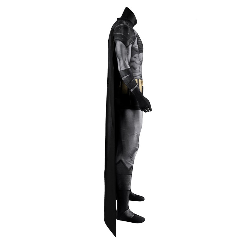 Bruce Thomas Wayne Black Jumpsuit Absolute Bat Cosplay Costumes