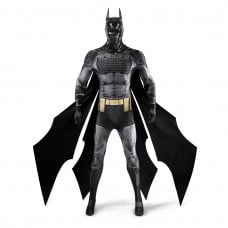 Bruce Thomas Wayne Black Jumpsuit Absolute Bat Cosplay Costumes
