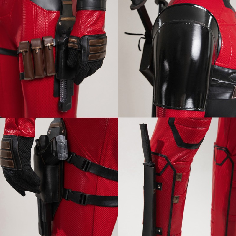 Deadpool 3 Halloween Costume Deadpool Wade Wilson Cosplay Suit Upgrade Version