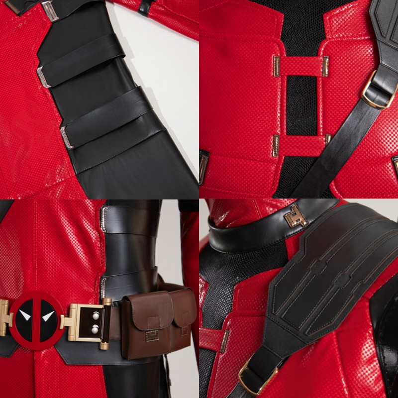 Deadpool 3 Halloween Costume Deadpool Wade Wilson Cosplay Suit Upgrade Version