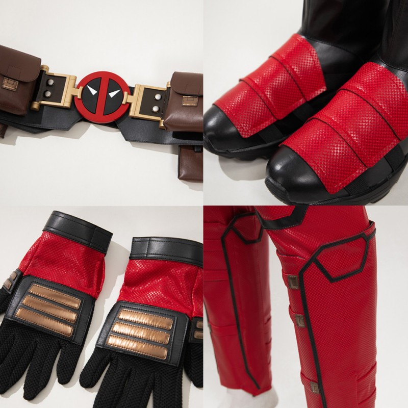 Deadpool 3 Halloween Costume Deadpool Wade Wilson Cosplay Suit Upgrade Version
