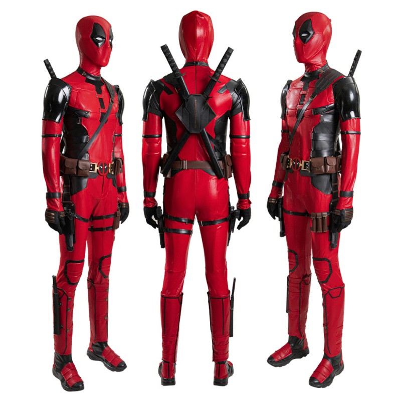 Deadpool 3 Halloween Costume Deadpool Wade Wilson Cosplay Suit Upgrade Version