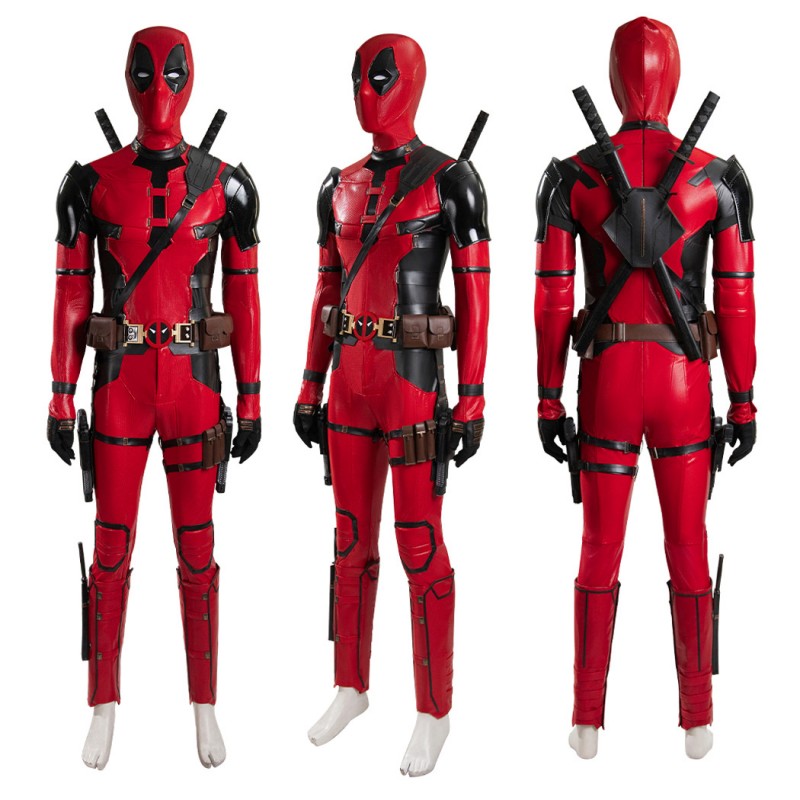 Deadpool 3 Halloween Costume Deadpool Wade Wilson Cosplay Suit Upgrade Version