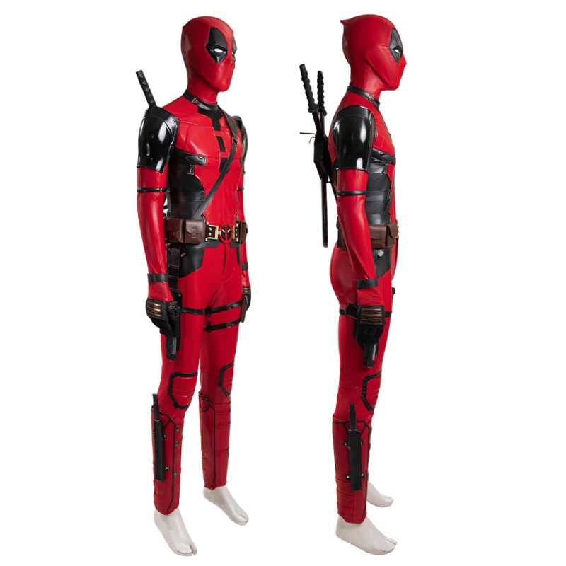 Deadpool 3 Halloween Costume Deadpool Wade Wilson Cosplay Suit Upgrade Version