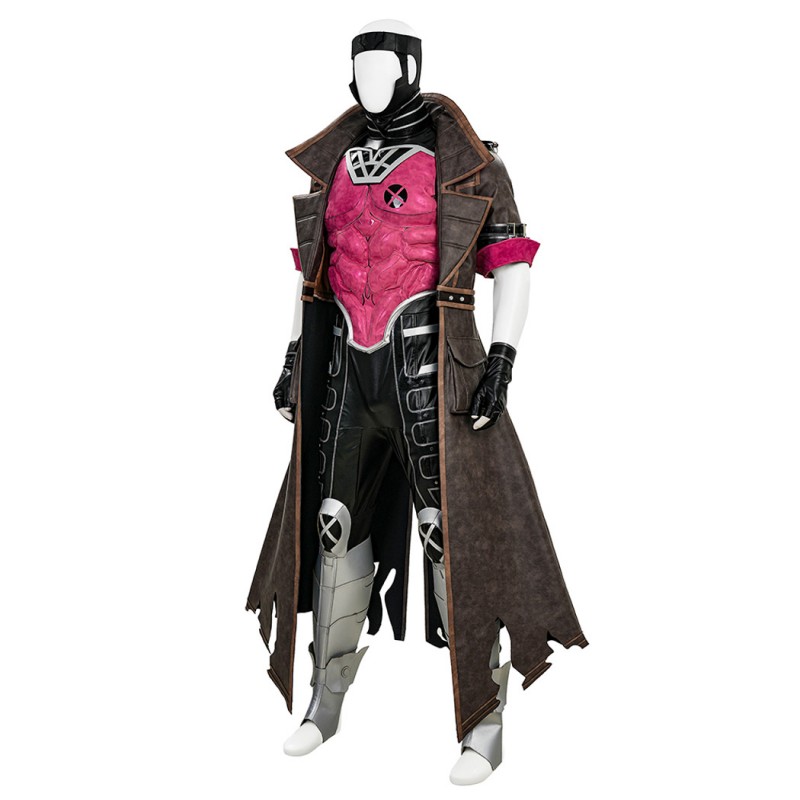 Marvel Rivals Gambit Cosplay Costume Remy LeBeau Halloween Suit