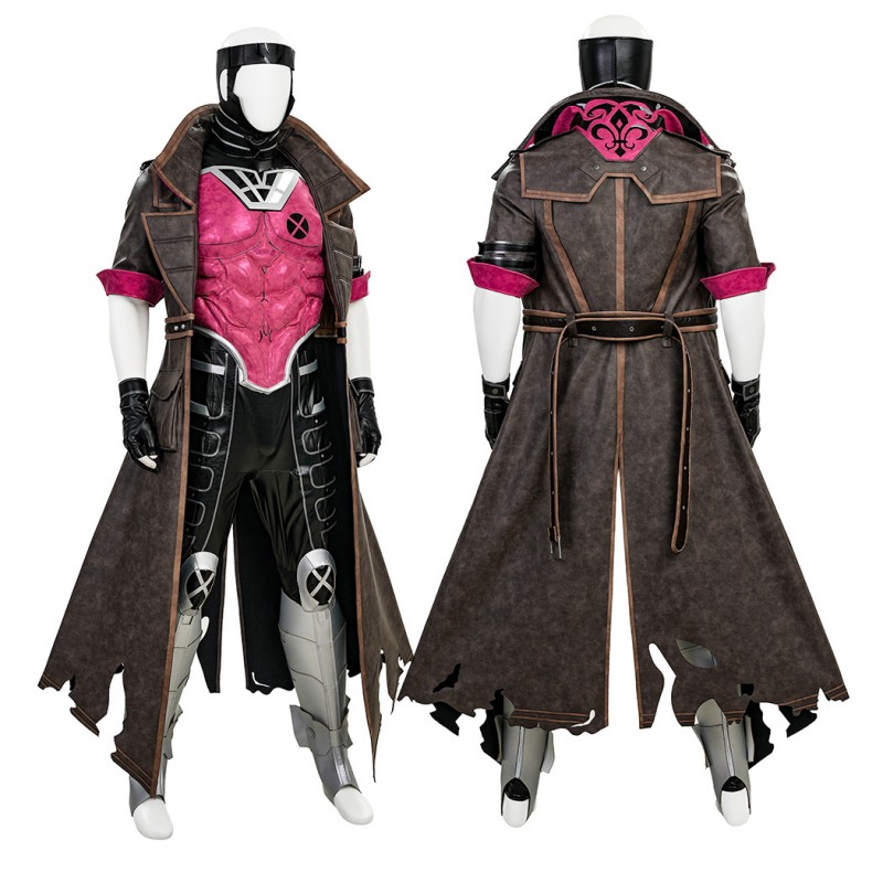 Marvel Rivals Gambit Cosplay Costume Remy LeBeau Halloween Suit