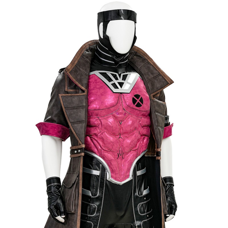 Marvel Rivals Gambit Cosplay Costume Remy LeBeau Halloween Suit