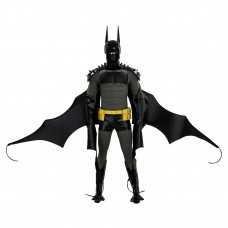 Absolute Bat Costume Bruce Wayne Dark Knight Leather Black Suit