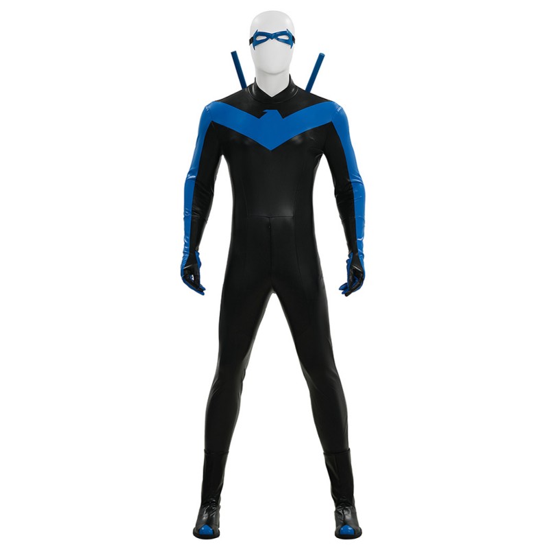 Comic Nightwing Costume New 52 Dick Grayson Cosplay Suit