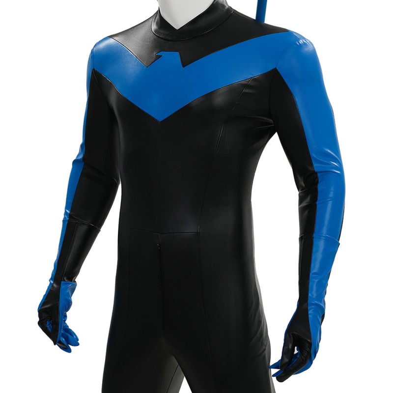 Comic Nightwing Costume New 52 Dick Grayson Cosplay Suit