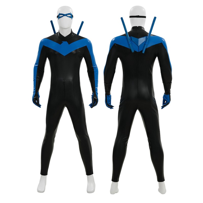 Comic Nightwing Costume New 52 Dick Grayson Cosplay Suit