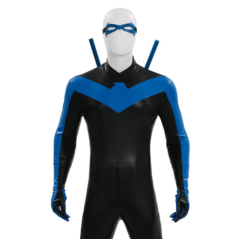 Comic Nightwing Costume New 52 Dick Grayson Cosplay Suit