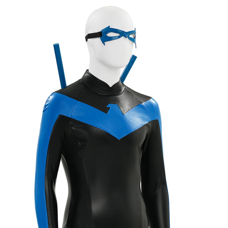 Comic Nightwing Costume New 52 Dick Grayson Cosplay Suit