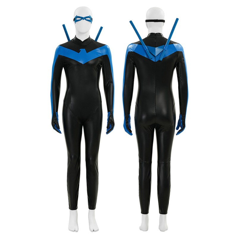 Comic Nightwing Costume New 52 Dick Grayson Cosplay Suit