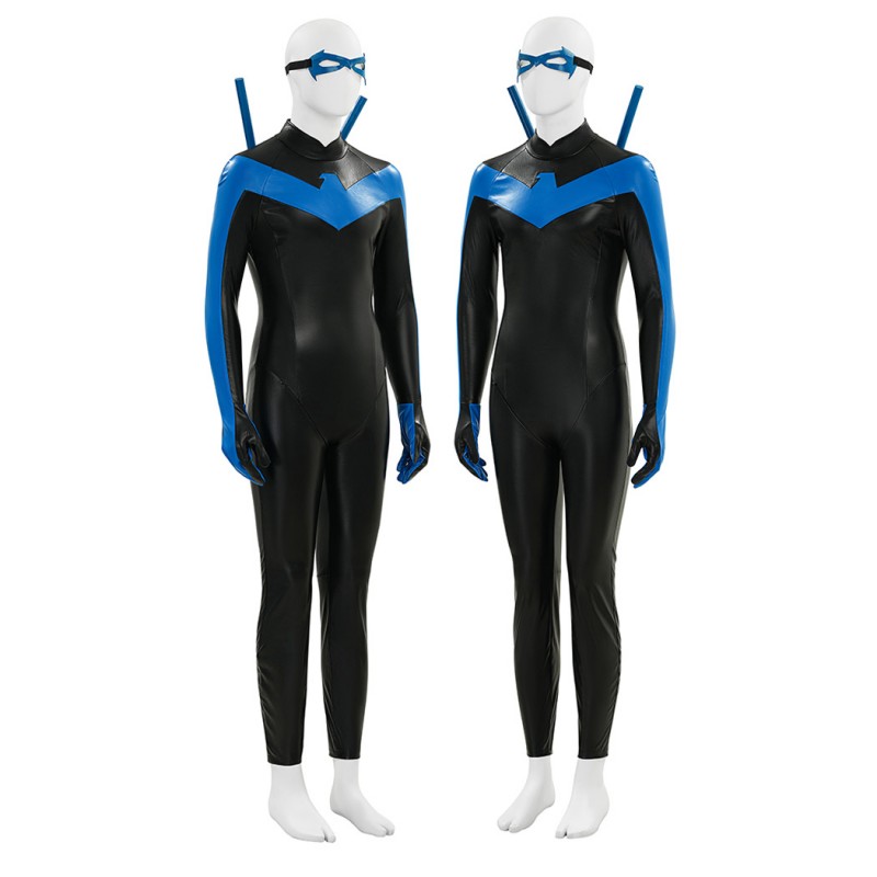 Comic Nightwing Costume New 52 Dick Grayson Cosplay Suit