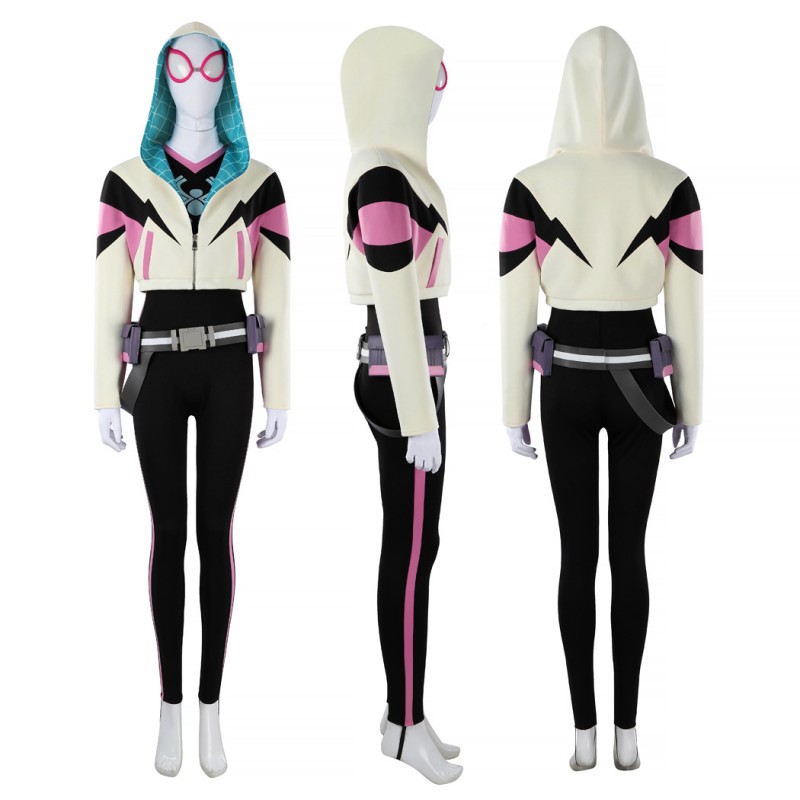 Spider Gwen Cosplay Costume Your Friendly Neighborhood Spider-Man Halloween Suit