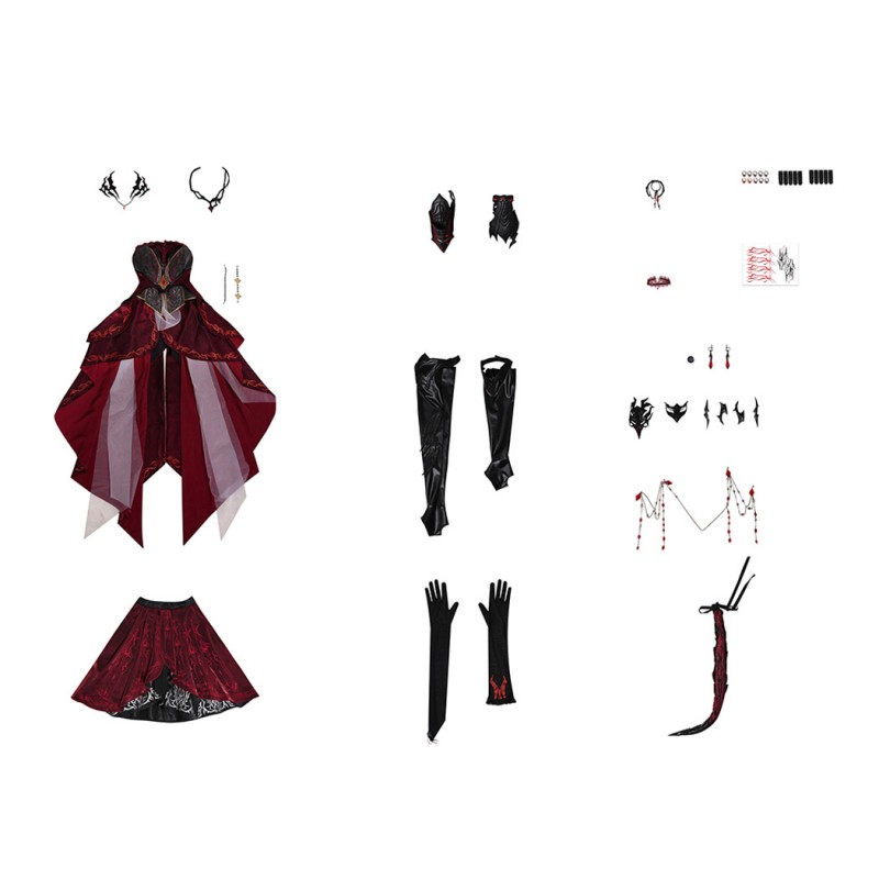 Love and Deepspace Sylus Cosplay Costume Women Dress Suit