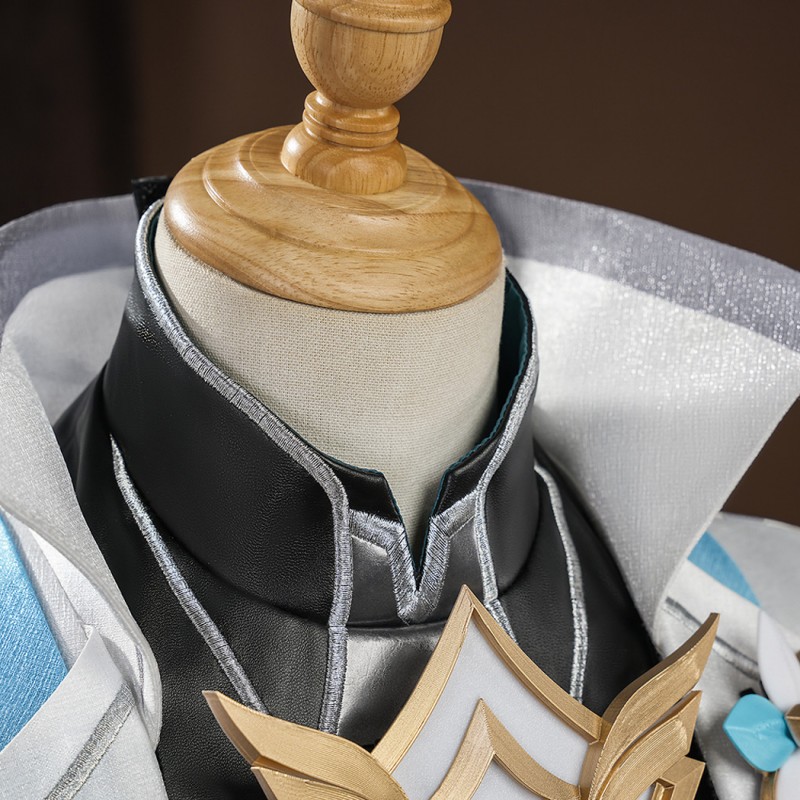 Genshin Impact Traveler Aether Costume Male Cosplay Suit