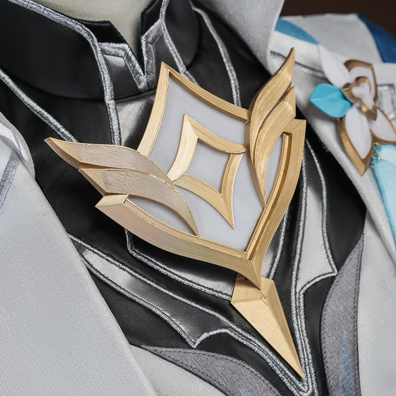 Genshin Impact Traveler Aether Costume Male Cosplay Suit