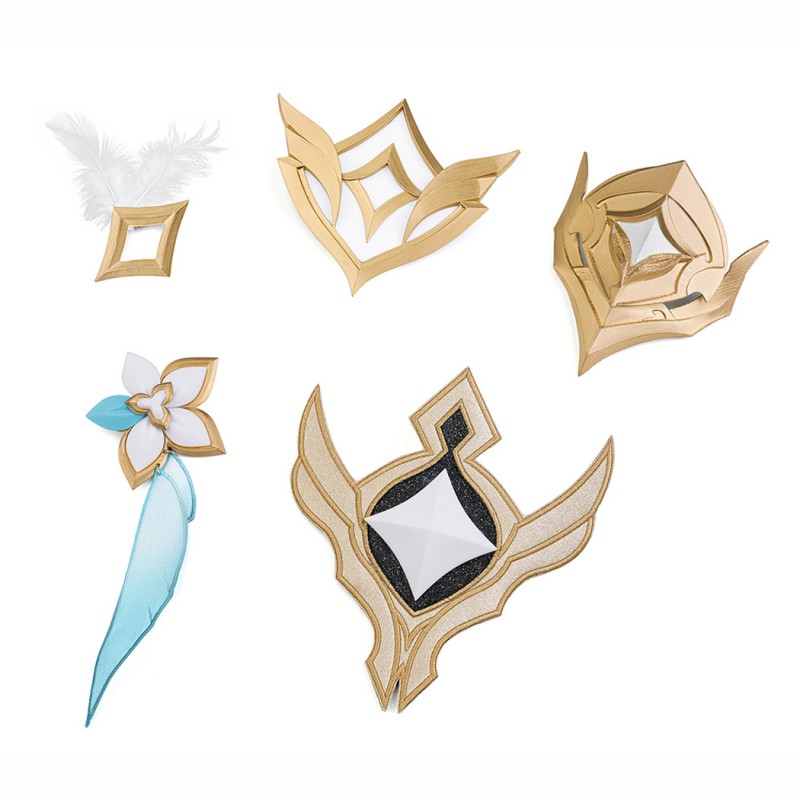 Genshin Impact Traveler Aether Costume Male Cosplay Suit