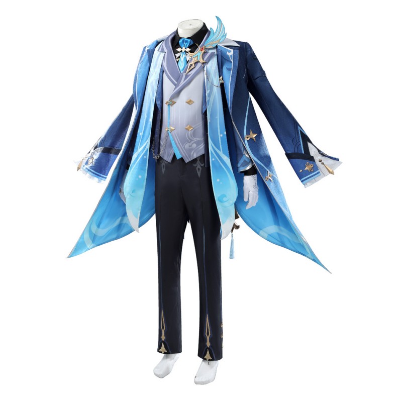 Genshin Impact Neuvillette Costume Game Male Cosplay Suit