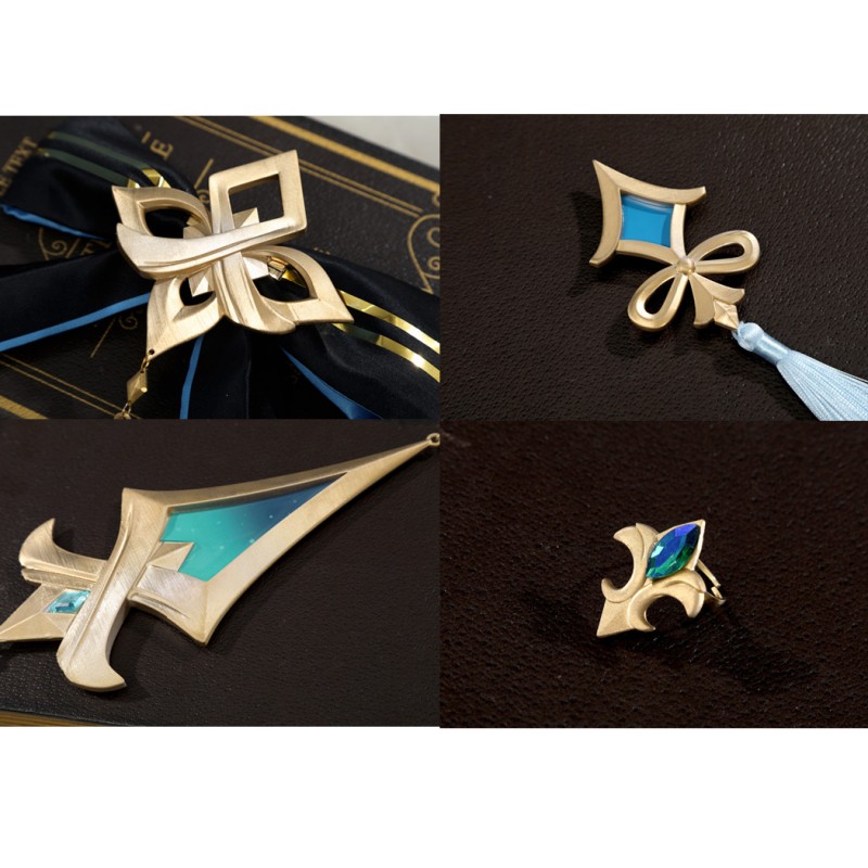 Genshin Impact Neuvillette Costume Game Male Cosplay Suit