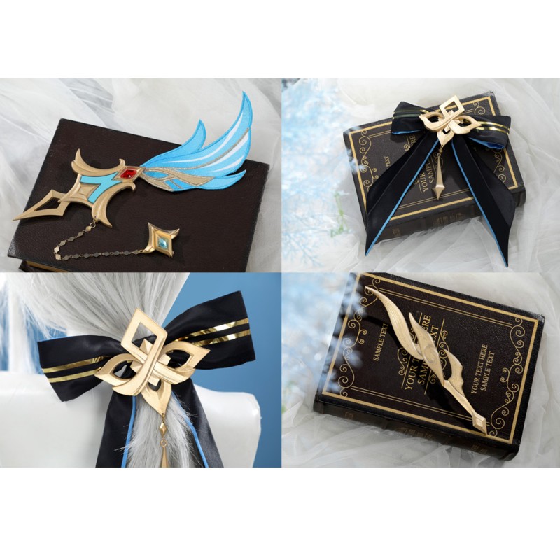 Genshin Impact Neuvillette Costume Game Male Cosplay Suit